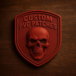 Parche de PVC Suave con Logotipo Personalizado de Fábrica OEM para Uniformes Tácticos, Parche de Goma de PVC Resistente al Agua con Imán 3D - Product Image 4