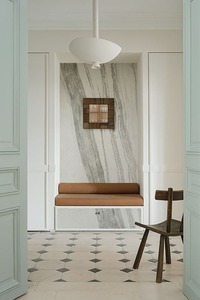 Panda White Flexible Stone Veneer Lightweight Waterproof Modern <b>Marble</b> Sheet for Kitchen Bathroom Staircase Wall Cladding - Product Image 3