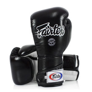ถุงมือชกมวย Fairtex ระดับมืออาชีพ หลายสี หนังวัวแท้ ปิดแบบผูกเชือก กันน้ำ น้ำหนักเบา - Product Image 1