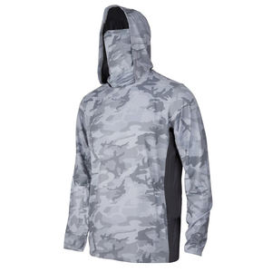 Sudadera de Pesca con Camuflaje Personalizado, Manga Larga, Secado Rápido, con Capucha y Protección Facial, Ropa para Pesca al Aire Libre - Product Image 3