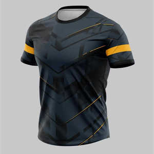 เสื้อยืดผู้ชายแบบซับลิเมชั่นด้านหน้า ผ้าฝ้ายฟลีซ 100% น้ำหนัก 300 กรัม ระบายอากาศได้ดี คุณภาพพรีเมียม รับผลิตแบบ OEM/ODM ขายส่ง - Product Image 5