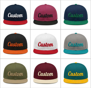 Gorra Snapback Premium de 6 Paneles con Visera Plana, Estructura con Bordado 3D Personalizado, Logotipo Colorido, Gorra Deportiva, Estilo Urbano - Product Image 5