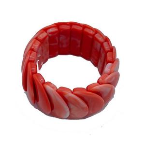 Resin Bangle with Real Modern Design Artistic Handmade Jewelry for Women Trendy Fashion Waterproof Custom Colors Business Gift - Product Image 3