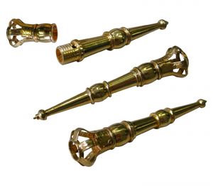 Couronne royale personnalisée de haute qualité avec lion pour drapeau, sculpture en laiton pur, sculpture métallique sur mesure - Product Image 2