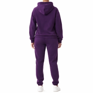 Ensemble de survêtement décontracté pour femme : sweat à capuche et pantalon de jogging – Coupe confortable, style tendance, conception OEM personnalisée, qualité supérieure - Product Image 2