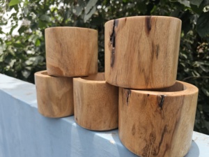 ชามไม้ทำมือสำหรับใส่เทียน |   โถเทียนไม้ธรรมชาติ |   ภาชนะใส่เทียนแบบเรียบง่าย |   ขายส่ง OEM - Product Image 5