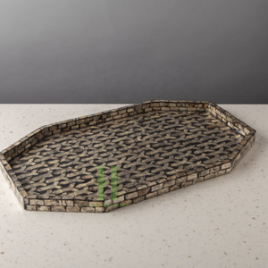 Bandeja de nácar de Vietnam, juego de regalo Eid de lujo, la mejor opción, bandeja para servir MOP para Ramadán 2025 de HNH Craft - Product Image 2