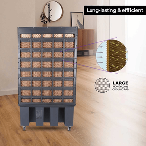 Enfriador de Aire para Habitaciones Muy Grandes Rambo 125 LTR con Flujo de Aire Potente y Diseño Compacto Disponible al Mejor Precio - Product Image 4