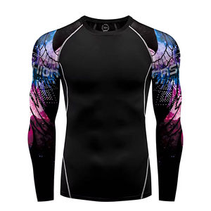 Rashguard à manches longues personnalisé, dernier design 2026, de qualité supérieure pour hommes, fabriqué au Pakistan - Product Image 1