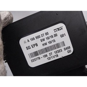 Módulo de Control de Freno de Estacionamiento Electrónico Clase B Usado A1669002700 - Product Image 4