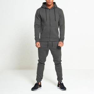 Ensemble de survêtement pour homme en molleton technique de haute qualité, coupe ajustée, nouvelle collection automne 2026, vente en gros OEM, marque privée - Product Image 1