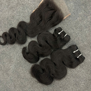 Proveedor Mayorista de Cabello Humano Vietnamita 100% Natural, Cabello Ondulado, Color Negro - Product Image 6
