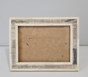 FAIZA CRAFT FC-9243 Handmade Bone Inlay Waterproof Customized Shape UV <b>Printed</b> Rectangular Photo <b>Frame</b> Tabletop Vertical Decor - Product Image 3