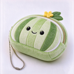 Coussin en peluche personnalisé en forme de pastèque mignonne avec fleur sur le dessus, jouet en peluche doux pour enfants de 3 ans et plus, unisexe, 11CM-30CM - Product Image 5