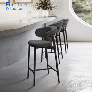 Tabouret de bar de qualité supérieure-Tabouret de bar classique à cadre solide durable et confortable-Pour comptoir de café-Usine du Vietnam - Product Image 3