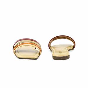 Pantoufles en fourrure moutarde à la mode CL1875 Confortable Style On-The-Go - Product Image 2