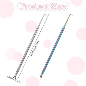 Herramienta Vegana Rosa de Doble Punta para Lifting de Pestañas con Punta de Acero Inoxidable y Cepillo Spoolie para Lifting de Pestañas con Fórmula de Gel de Queratina - Product Image 5