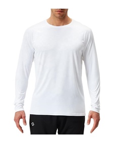 Chemise de bain à manches longues avec protection solaire UV pour hommes SPF UPF 50 +, légère, à séchage rapide pour la natation et le surf - Product Image 5