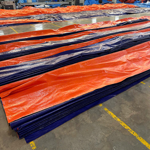Lona de Plástico PE de Alta Resistencia, Azul/Naranja, Gran Durabilidad, Opciones de Tamaño y Color, Impermeable - Product Image 6