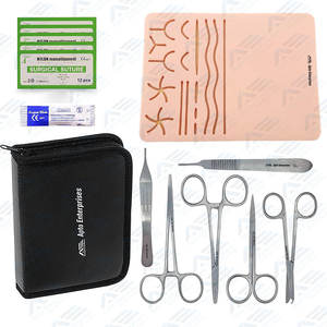 Kit de suture pour le développement des compétences chirurgicales et la pratique clinique Kit complet de pratique de suture Formation des étudiants en médecine - Product Image 1