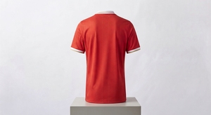 Camiseta de Fútbol Personalizada Vintage con Cuello en V, 100% Poliéster, Secado Rápido, Manga Corta, Transpirable, Ropa Deportiva de Verano para Hombres Adultos, Logotipo Personalizado - Product Image 4