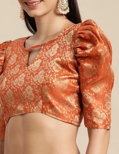 Sari de chifón estampado KV estilo Bollywood - Product Image 5