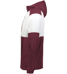Chaqueta Bomber Color Block para Hombre, con Capucha, Impermeable, Transpirable, con Cierre, para Invierno, Deportiva, Personalizable - Product Image 3