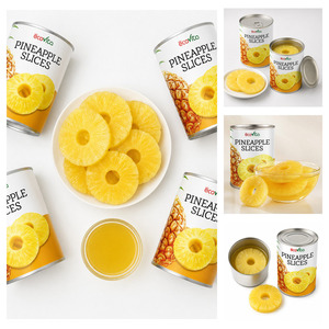 Piña Enlatada Deliciosa con Certificación ISO, en Jugo Natural de Piña, Empacada en Lata de 30oz, Precio al por Mayor - Product Image 3