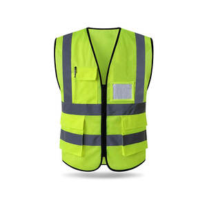 Gilet de sécurité professionnel homme 2026 personnalisé avec logo, toutes couleurs, haute visibilité ANSI Classe 1, imperméable, multi-poches, réfléchissant pour la construction - Product Image 3