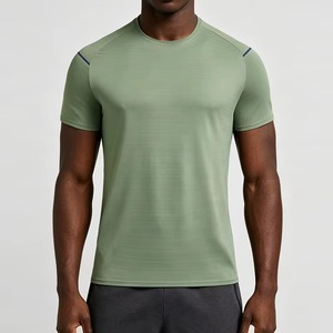 Custom Fitness Clothing Manufacturer <b>Compression</b> Gym Performance T <b>Shirt</b> Cotton Polyester Spandex Embroidery Printing OEM ODM - Product Image 4