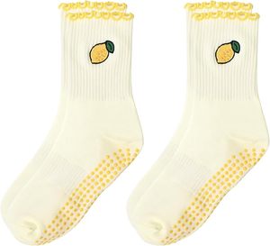 Embroidered <b>socks</b>, anti-slip <b>socks</b>, <b>grip</b> <b>socks</b> are yoga <b>socks</b> and Pilates <b>socks</b> for women Ankle <b>socks</b> - Product Image 1