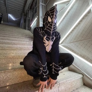 Sweat à capuche unisexe Streetwear Y2K délavé à l'acide, 100% coton, personnalisé 3D pour broderie, coupe oversize vintage, automne, homme - Product Image 6