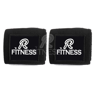 Custom Logo Wrist Wraps Weightlifting Wrist Support OEM Private Label Gym Accessories - Product Image 1
