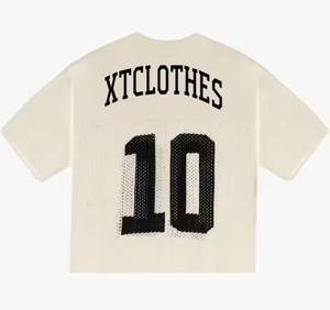 Camisetas de Cuello en V para Hombre, Estilo Jersey, Impresión Digital, Personalizadas, Casuales, Holgadas, Rectas, Sublimadas, Precio al por Mayor, Alta Calidad - Product Image 6