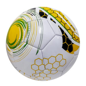 Ballon de football sur mesure Oxva Industries - Cuir thermocollé de haute qualité, vessie en caoutchouc PU, léger, écologique, durable - Product Image 1
