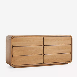 Modern Handmade Luxury Living Room Cabinet with Multifunctional <b>6</b> <b>Drawers</b> From Teak Wood Home Furniture Set for Villa-Jay - Product Image 1