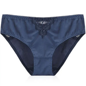 Braguitas sexys de moda, cómodas, exquisitas, de encaje, con lazo, tipo tanga, huecas, lencería para mujer - Product Image 6