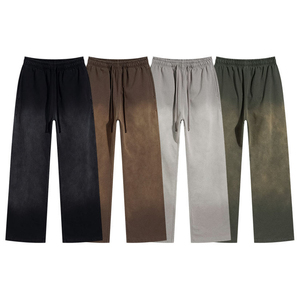 Pantalones deportivos de mujer en felpa francesa con MOQ bajo, joggers de algodón OEM con pantalones deportivos al por mayor - Product Image 1