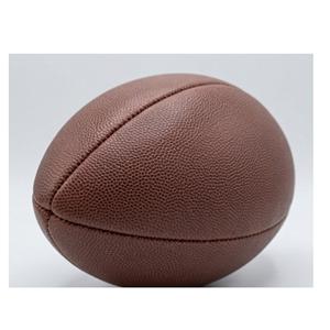 Ballon de football américain professionnel en cuir PU de haute qualité, marron, durable, portable, avec logo personnalisé, pour l'entraînement sportif - Product Image 4