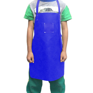 Multi-Purpose Heavy Duty Premium Quality Cowhide Split <b>Leather</b> Sleeveless Drink/Food Use Fire Resistant Breathable Safety <b>Apron</b> - Product Image 6