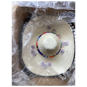 HIGH QUALITY Sustainable Paper <b>Straw</b> Hat Body Mexican Style Wide Brim Blank for DIY Hat Making - Product Image 1