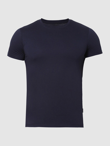 T-shirt en coton uni léger pour homme, coupe classique, col rond, décontracté, doux, basique, pour le streetwear quotidien, mode, OEM personnalisé - Product Image 6