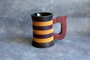 Taza de Cerveza Vintage de Madera Hecha a Mano, Estilo Tradicional, Apta para Lavavajillas, Ecológica, para el Hogar - Product Image 5