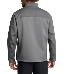 Chaqueta softshell personalizada para hombre, 100% poliéster, impermeable, deportiva, reversible, para unisex. - Product Image 2