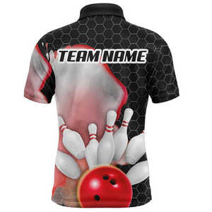 Custom Sublimation Blank <b>Dart</b> Shirts Team Polo Shirts Bowling Shirt for Man - Product Image 3