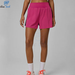 Conjunto Deportivo Atlético para Mujer Tallas Grandes, Top Corto Transpirable, Pantalones Cortos de Gimnasio, Ropa de Fitness y Yoga, Logotipo Personalizado en la Parte Delantera, Ropa Deportiva - Product Image 4