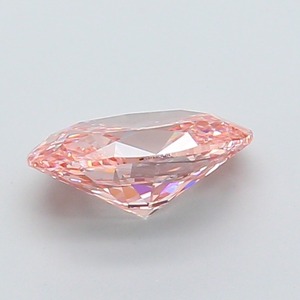 Diamant rose fantaisie vif ovale de 1,51 carat, cultivé en laboratoire, CVD, clarté VS2, excellente taille, diamant rose éthique non monté - Product Image 3