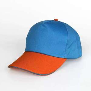 Gorras de béisbol de pana de dos tonos con visera curva, personalizables con etiqueta, hebilla ajustable en la parte trasera, para hombre, gran venta. - Product Image 3