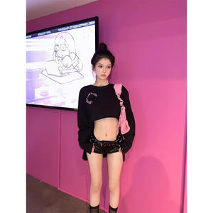 Shorts décontractés pour femmes, tendance, sexy, taille haute, moulants, élastiques, en spandex/polyester, prêts à être expédiés - Product Image 6