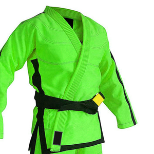 Wholesale Oem New Men Custom Green Martial Arts Gi Uniform Set for Men and <b>Boys</b> Premium Karate BJJ Training Suit Wholesale - Product Image 5